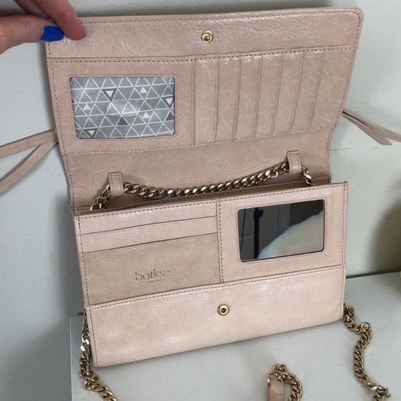 Botkier Blush and Gold Leather Crossbody Bag - Picture 6 of 9